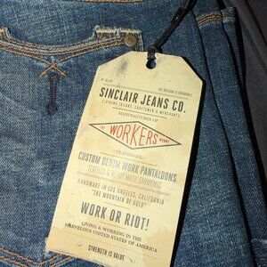 Sinclair jeans co Gino the beau style w129650